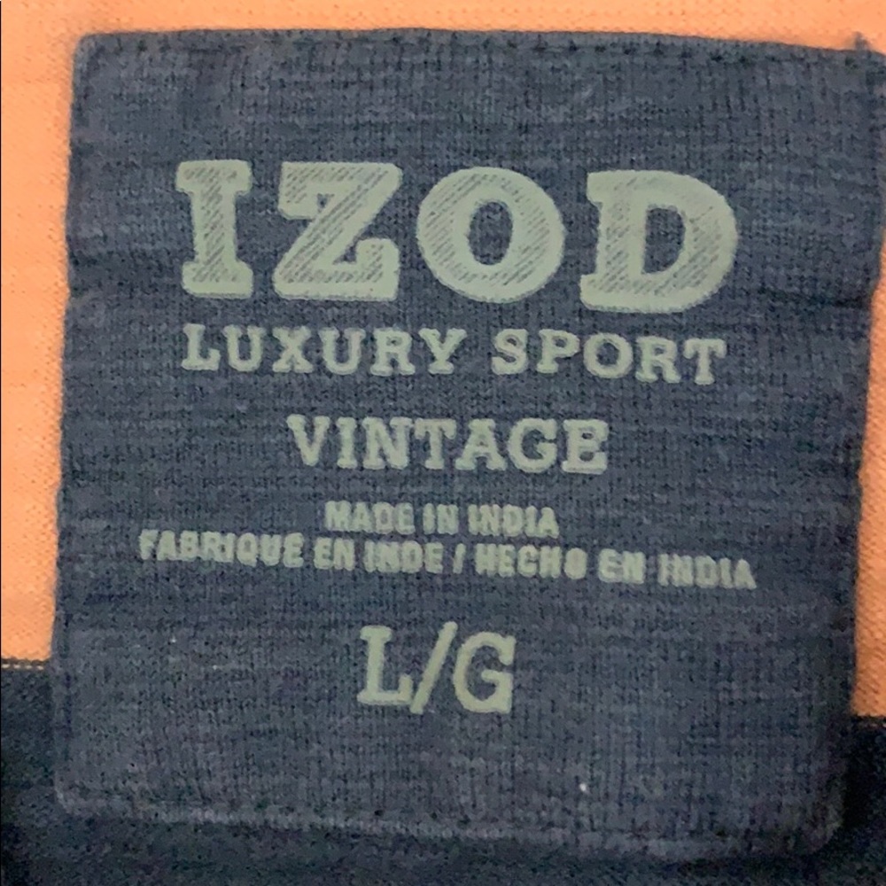 Izod vintage sport pull over. - Picture 2 of 3